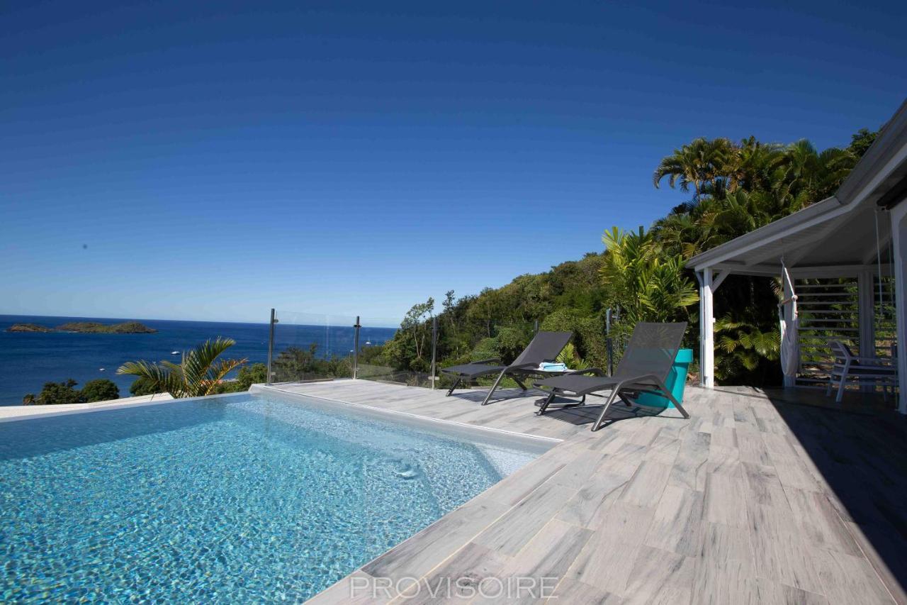 Sunset Palm - Villa Creole Avec Piscine Face Au Coucher De Soleil Et A La Reserve Cousteau Bouillante Eksteriør bilde