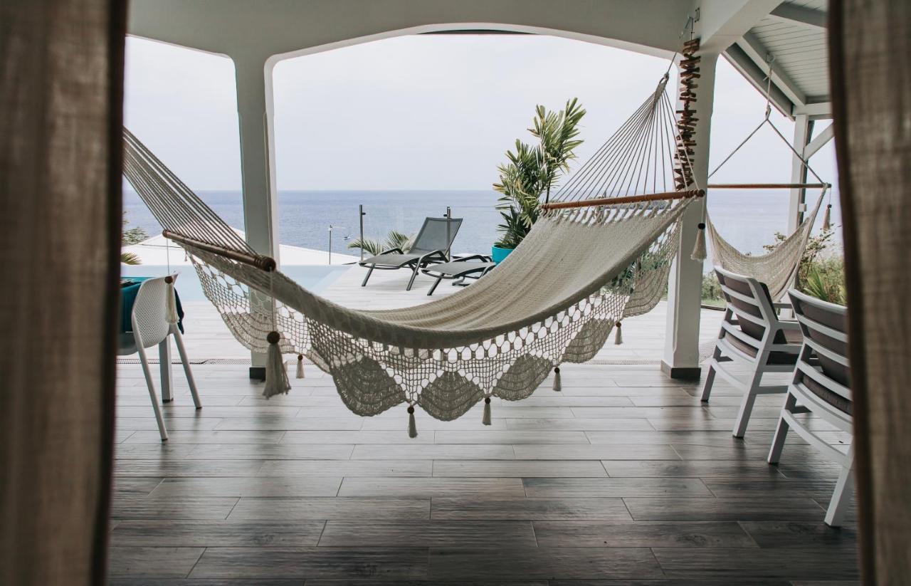 Sunset Palm - Villa Creole Avec Piscine Face Au Coucher De Soleil Et A La Reserve Cousteau Bouillante Eksteriør bilde