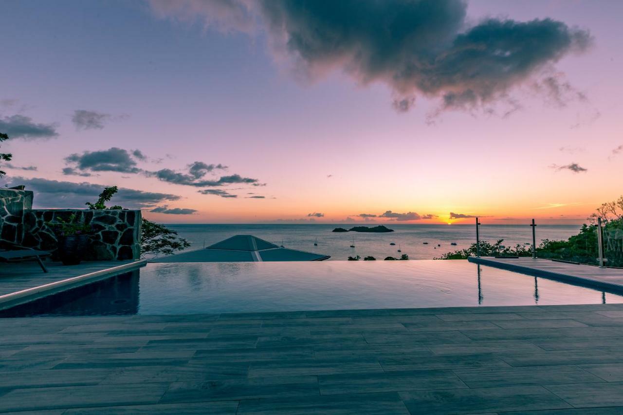 Sunset Palm - Villa Creole Avec Piscine Face Au Coucher De Soleil Et A La Reserve Cousteau Bouillante Eksteriør bilde